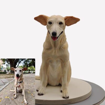 Custom 3D figurine for pets